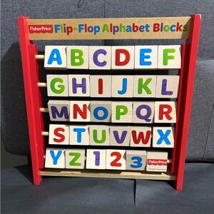 Fisher-Price Alphabet Learning Blocks - Red, Blue, Green